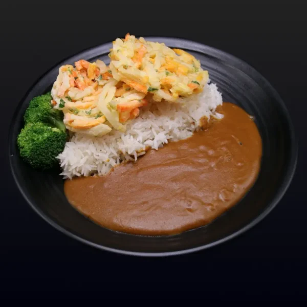 C4) GEMÜSE TEMPURA CURRY