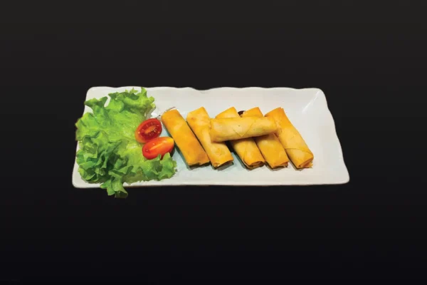 V15) Ebi oder vegetarische Frühlingsrollen 6 Stk.